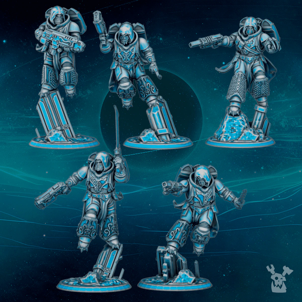 Scylla Assault Brothers Squad (new design) (build kit)