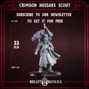 Crimson Hussars Scout Front