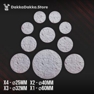 Decorative bases War field Set