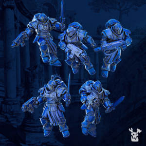 Impetum Alis Squad (build kit) – Prime Armored Space Assault Unit of Legio Prima Victrix front