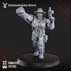 Jungle Fighters Commander Front