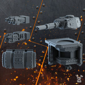 Kolossale Kampfpanzer Bits Set