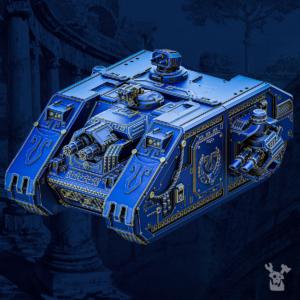 Legio Prima Victrix ASV – Heavy Armored Space Assault Tank front