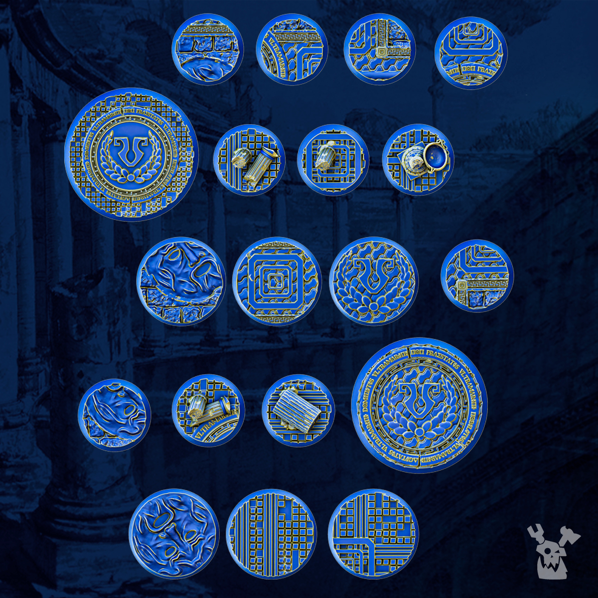 Legio Prima Victrix Bases Set