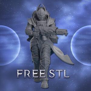 Silver Moon Daughter (free model) front