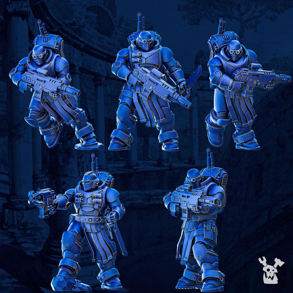 Tacet Vestiga Squad (build kit)