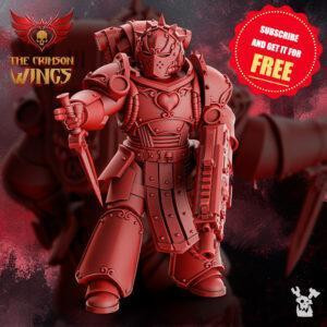The Crimson Wings Promo model front