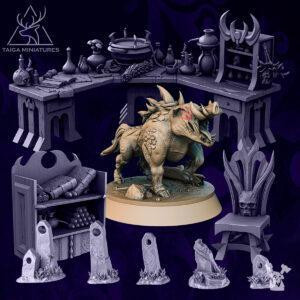 Ages of Aether FREE Miniatures Set + Adventure demo front