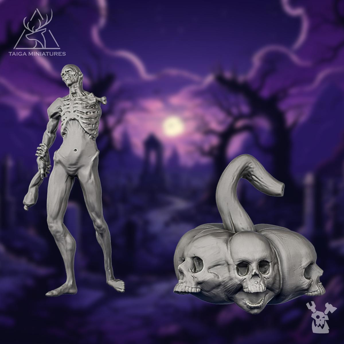 Halloween characters from the Base Boost project
