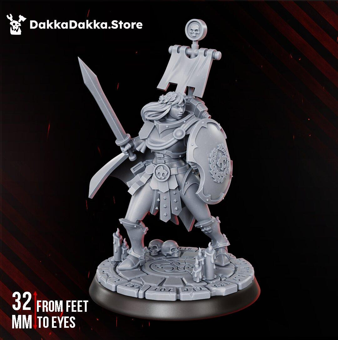 Legio Artemis Shield Maiden + Painting Tutorial