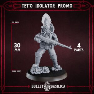 Tet’o Idolator Promo Model front